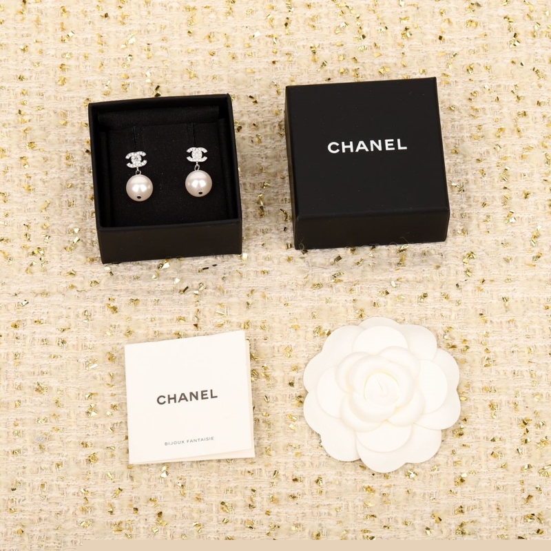 Ch*el earrings